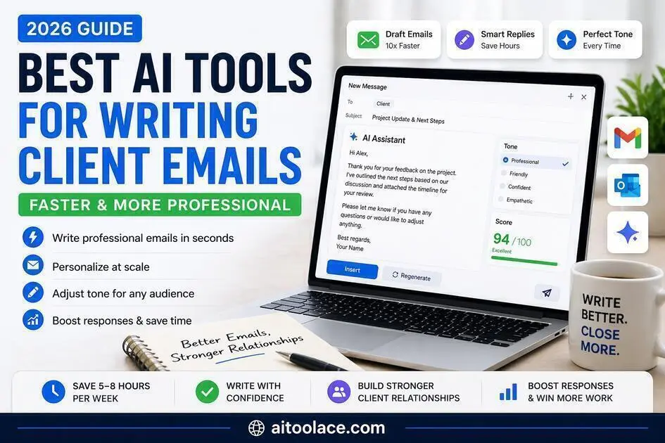 Best AI tools for writing client emails faster and more professionally in 2026