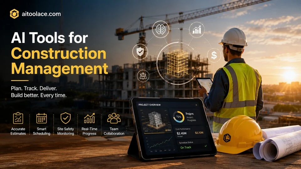 AI tools for construction management to plan track and deliver construction projects in 2026