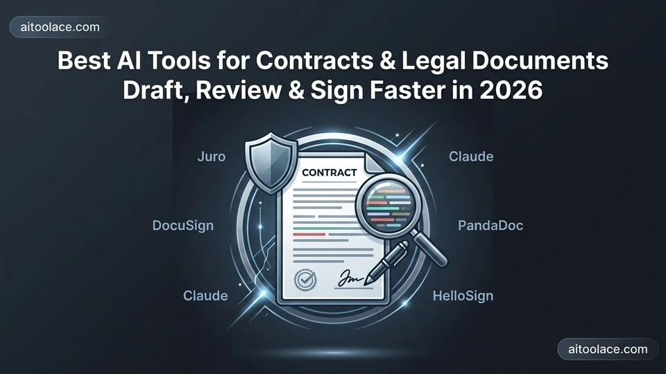 AI tools for contracts and legal documents to draft review and sign agreements faster in 2026