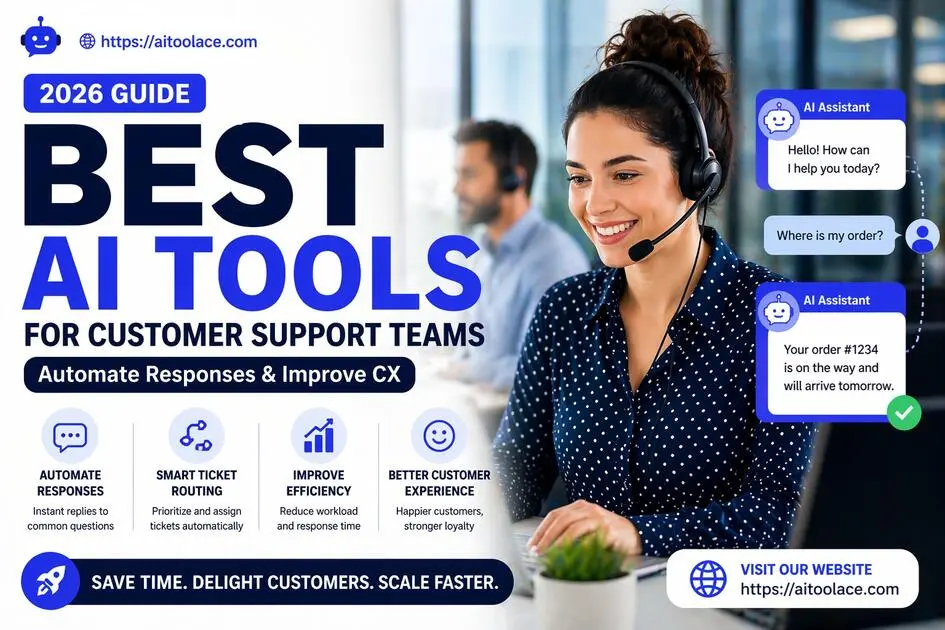 Best AI tools for customer support teams 2026 automation and customer experience