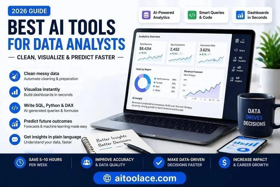Best AI tools for data analysts 2026