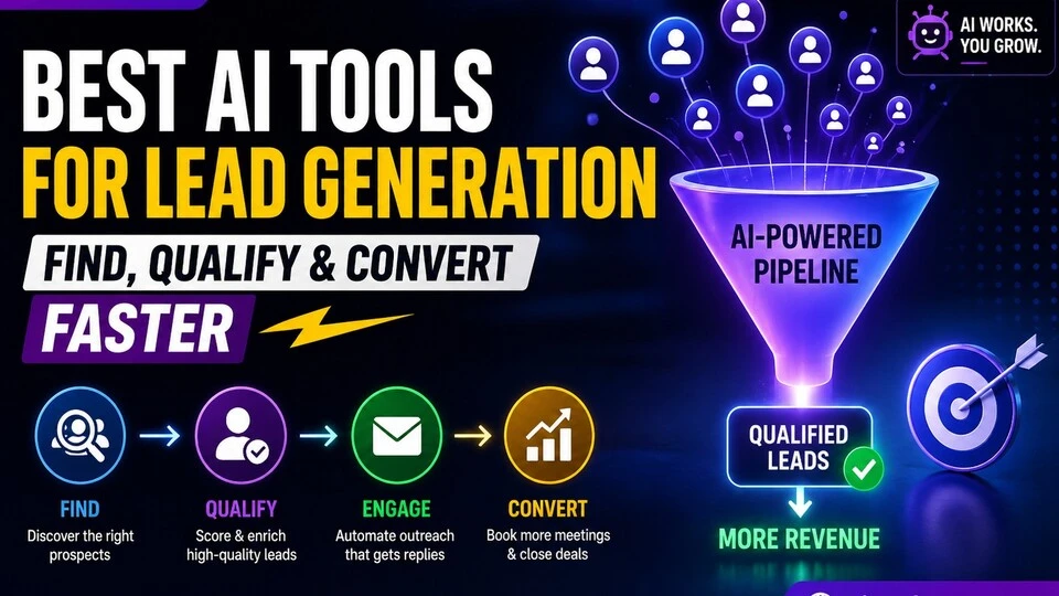 AI tools for lead generation to find qualify and convert leads faster in 2026