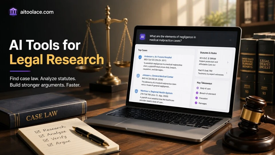 AI tools for legal research to find case law analyze statutes and build arguments faster in 2026