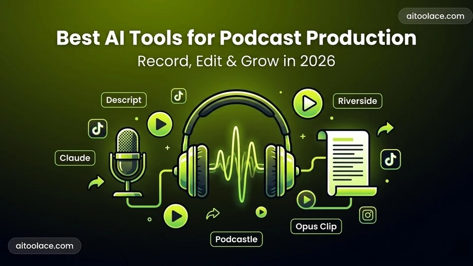 AI tools for podcast production to record edit and grow podcasts faster in 2026