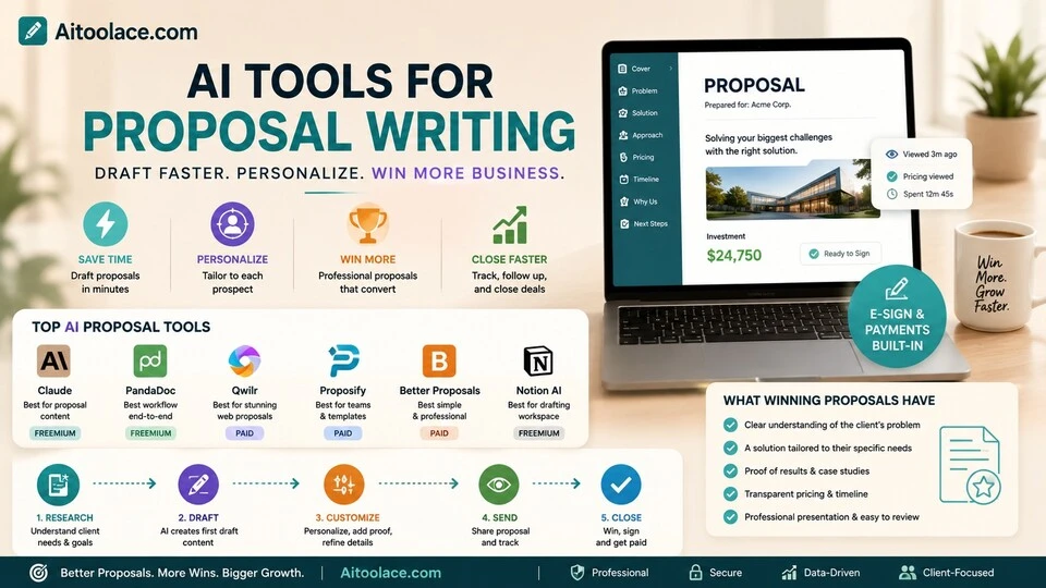AI tools for proposal writing to draft personalize and win more business in 2026