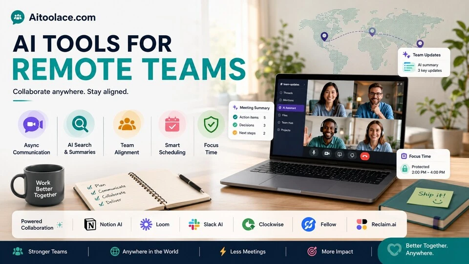 AI tools for remote teams to collaborate across time zones and stay aligned in 2026