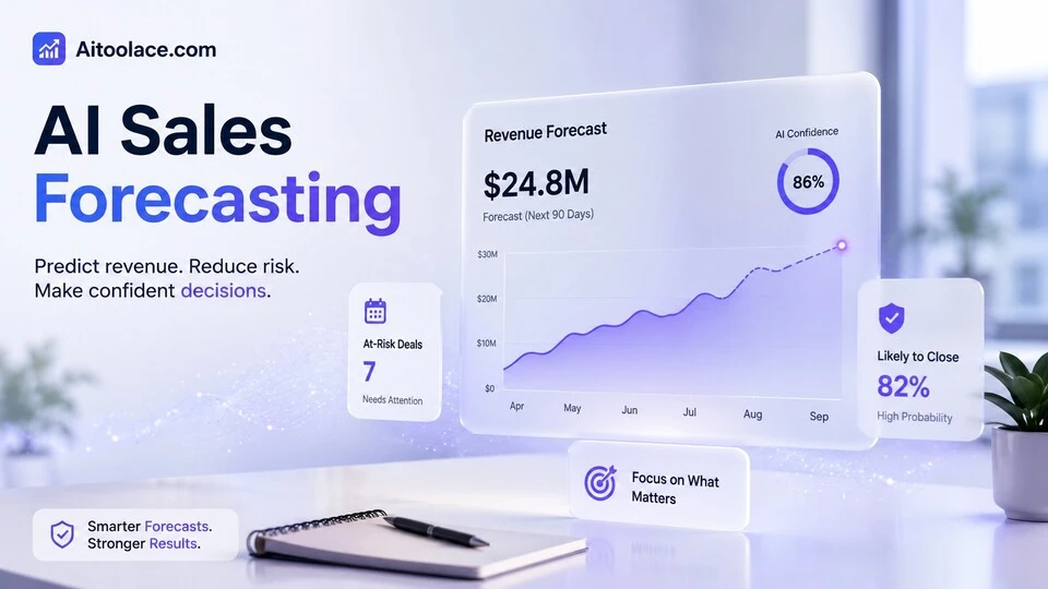 AI tools for sales forecasting to predict revenue and identify pipeline risks in 2026