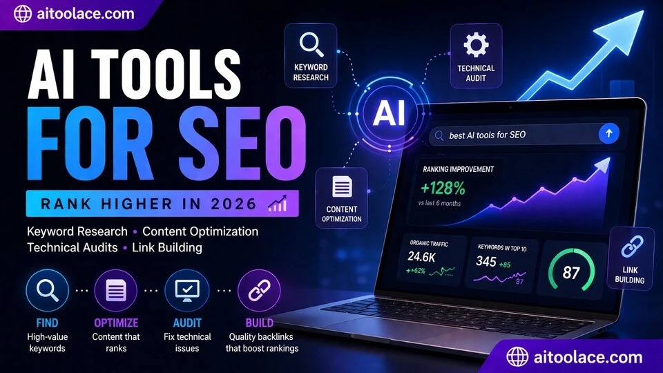 AI tools for SEO to rank higher with keyword research content optimization and technical audits in 2026