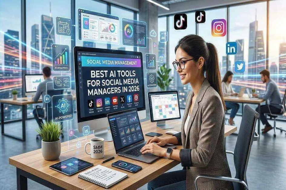 Best AI tools for social media managers and content creators 2026