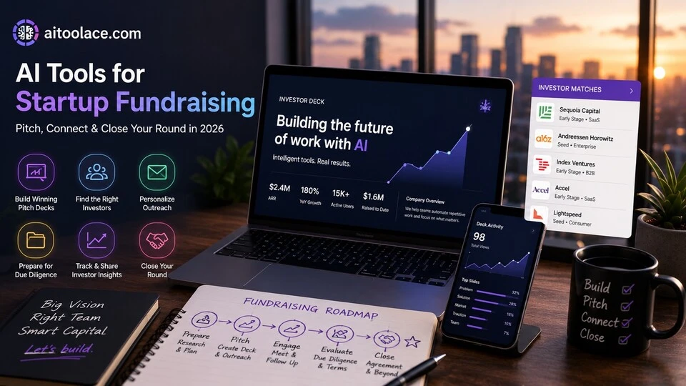 AI tools for startup fundraising to pitch connect with investors and close rounds in 2026