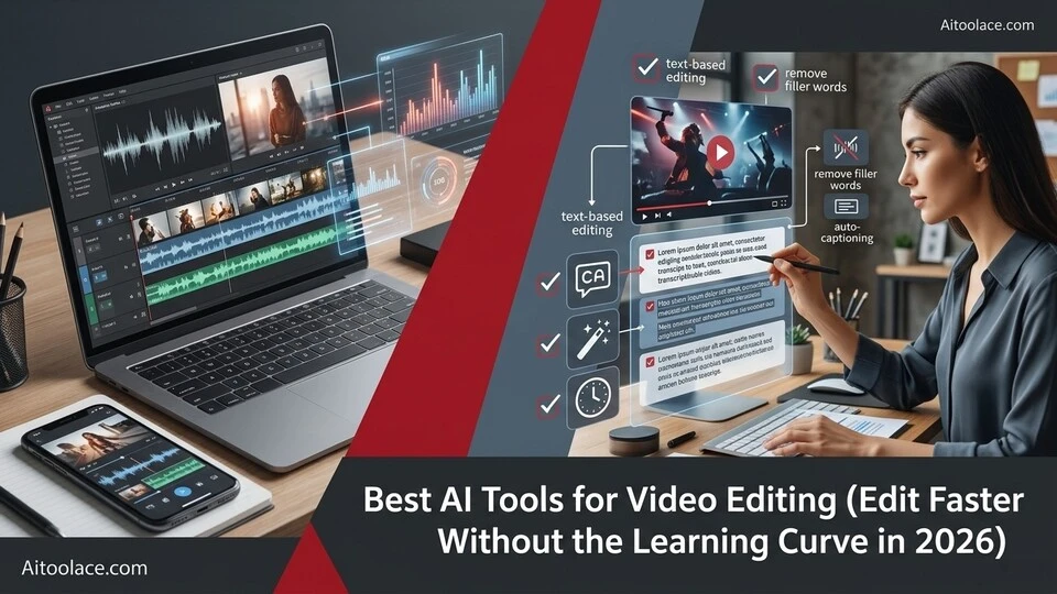 AI tools for video editing to cut enhance and publish videos faster in 2026